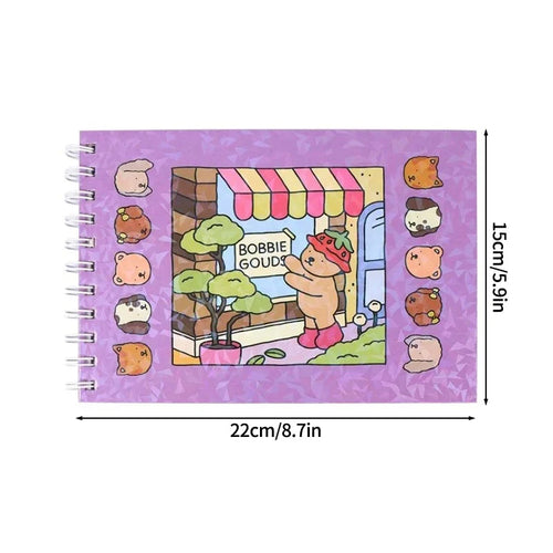 دفتر تلوين للكبار والمراهقين - رسومات دودل جميلة