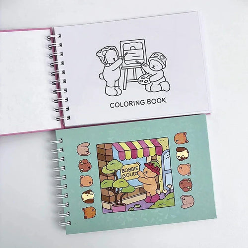 دفتر تلوين للكبار والمراهقين - رسومات دودل جميلة